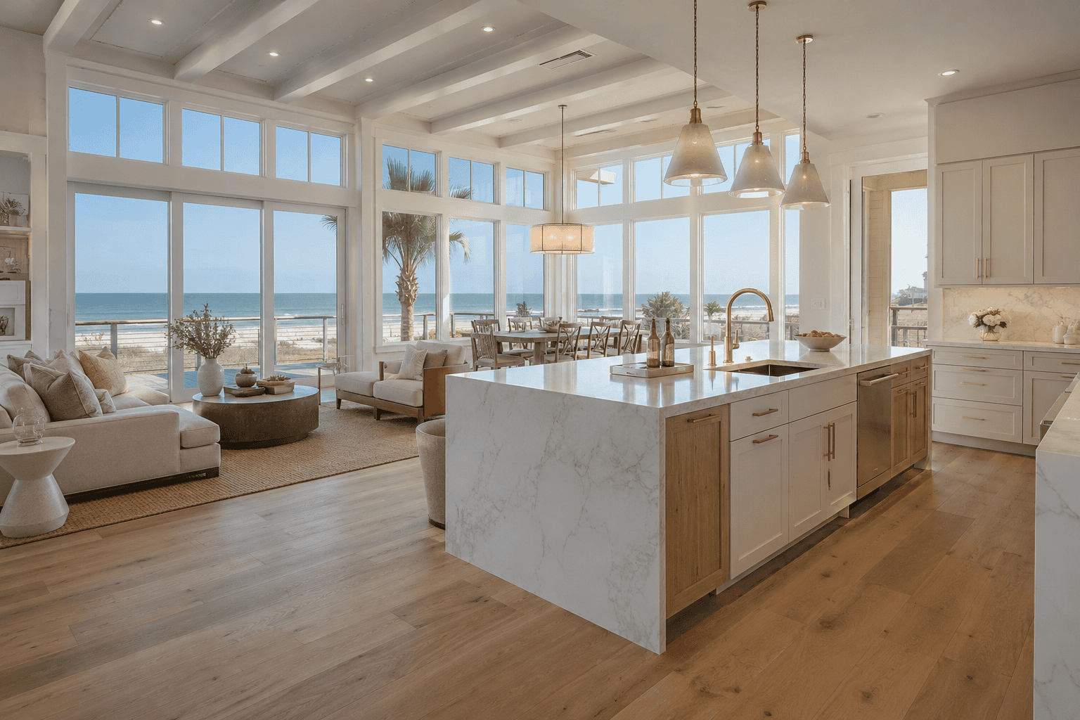 luxury home builder galveston image