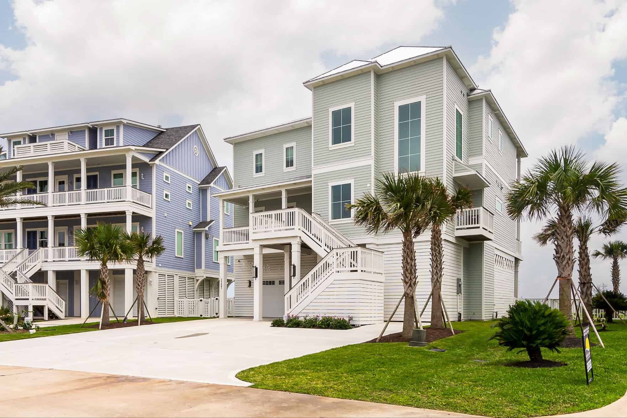 The house that was built on your lot vacation home texas coast